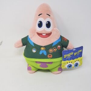 The Spongebob Movie Sponge on the Run Patrick Star 10" Plush Toy Nickelodeon